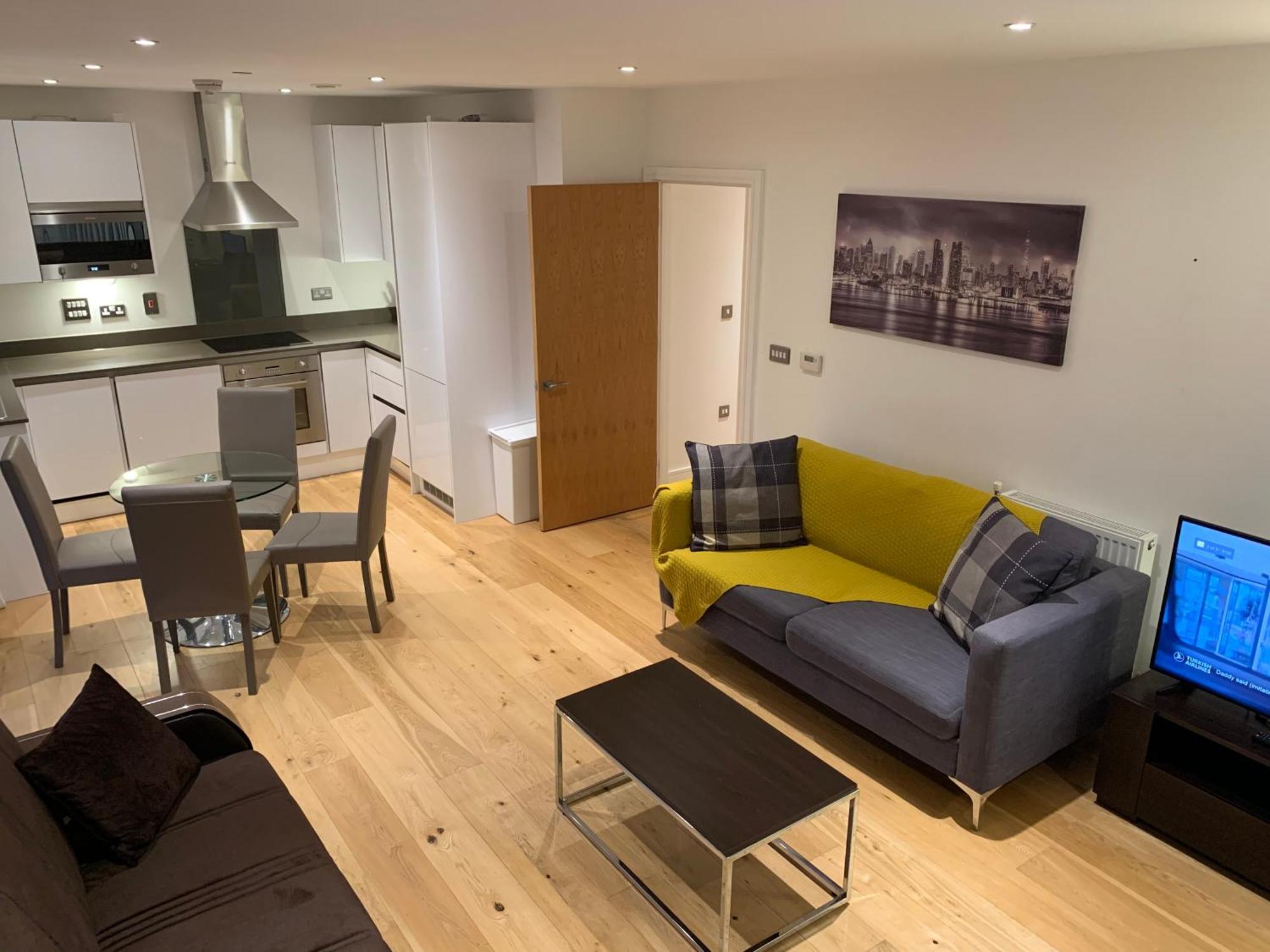 Modern London Excel 2 Bedrooms 2 Bathrooms, Parking, Kitchen, Lounge, Balcony Apartment Londres Exterior foto